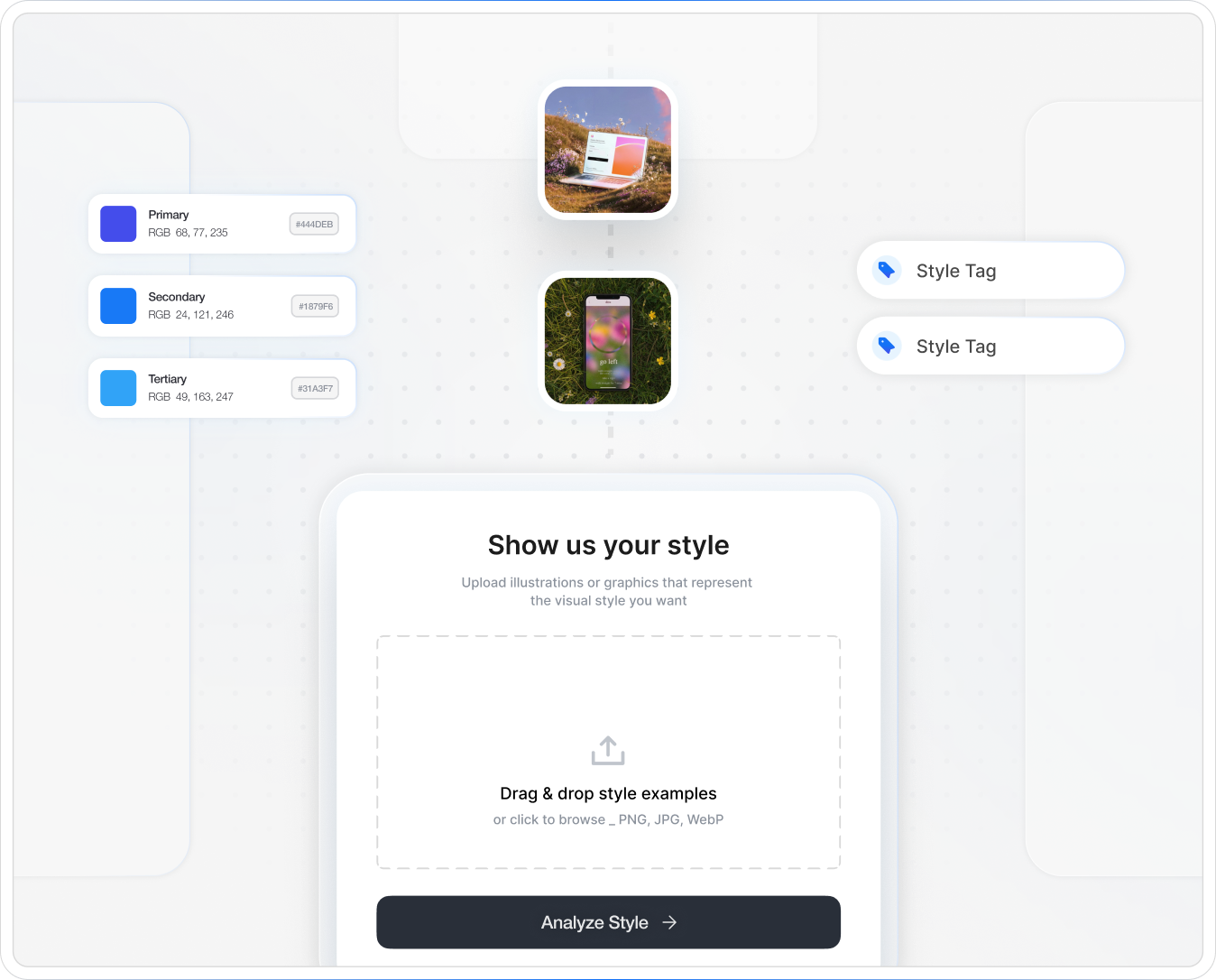 Step 01: Upload your brand