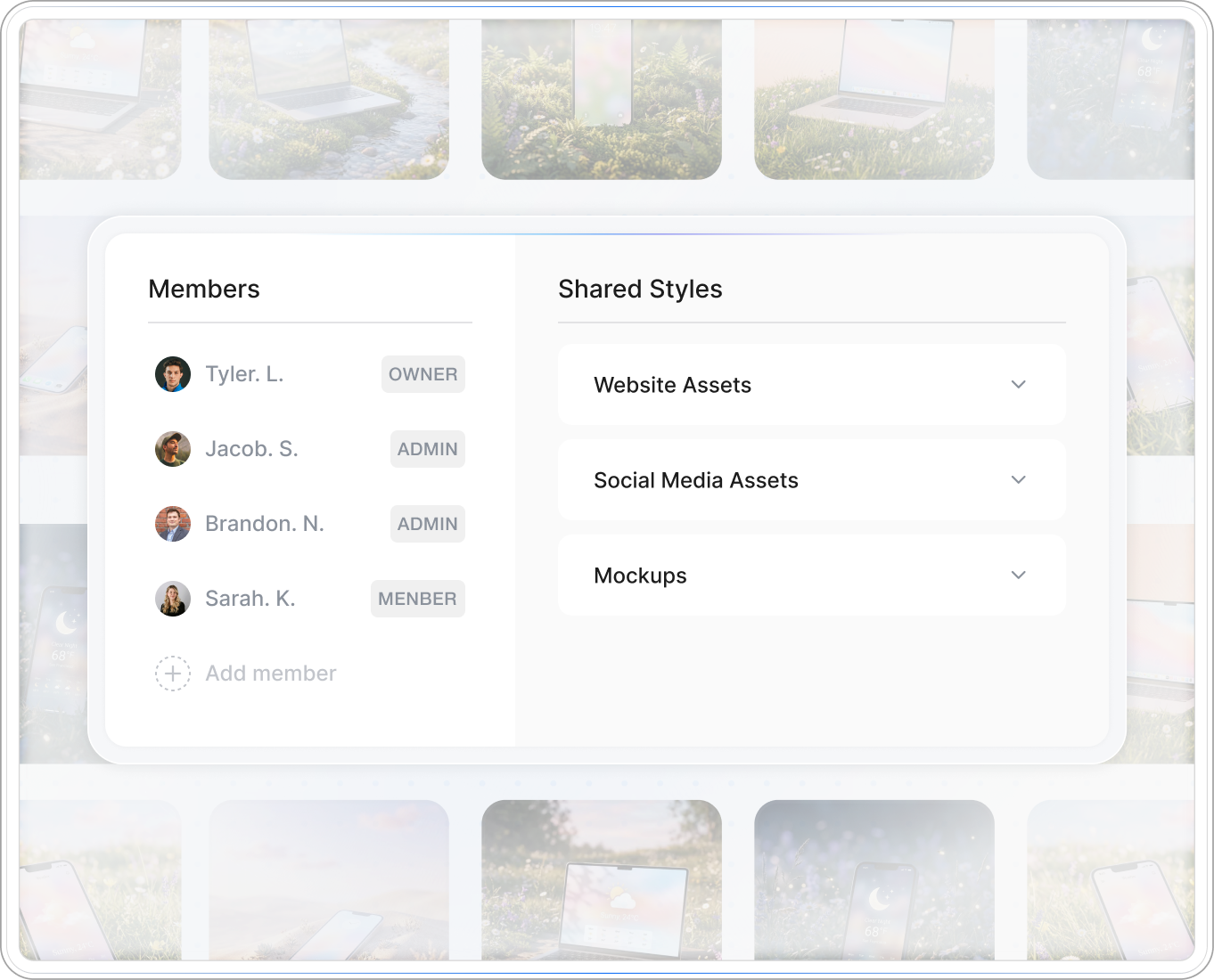 Step 03: Share across your team